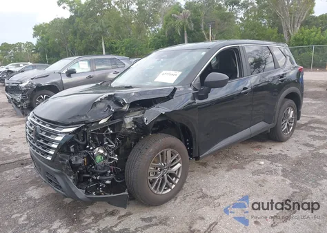 2025 Nissan Rogue S Intelligent Awd z USA, uszkodzony, nr VIN 5N1BT3AB2SC769839